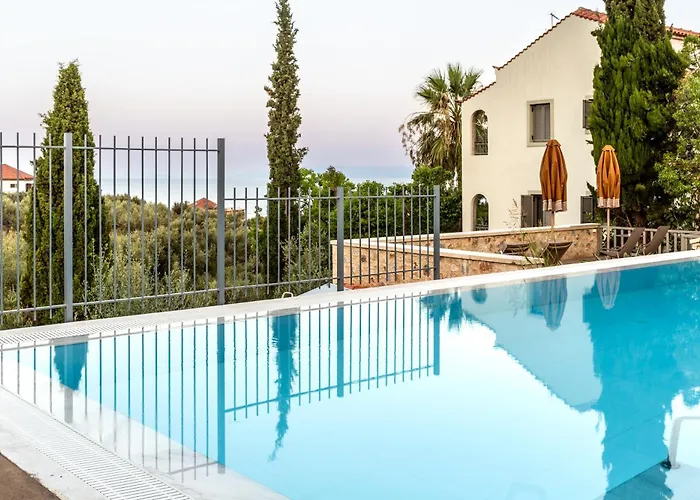 Olympia Zervea With Pool - Apartamento