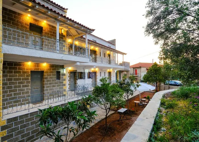 Olympia Zervea With Pool - Appartement