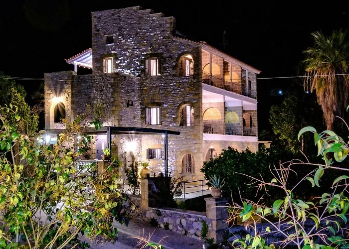 Olympia Zervea With Pool - Apartamento